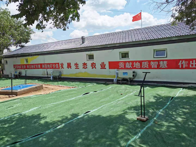 张家口沽源高寒区地源热泵