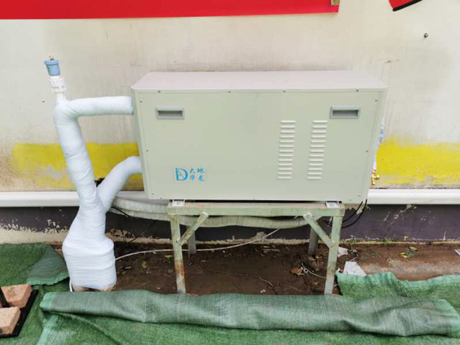 张家口沽源高寒区地源热泵