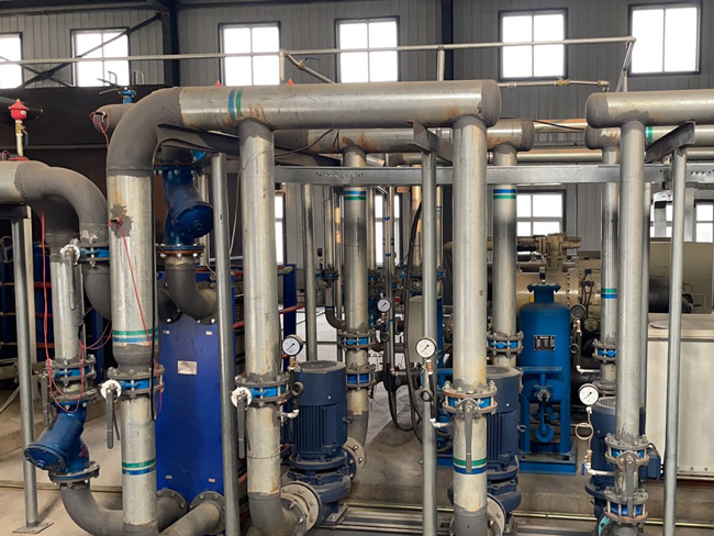 廊坊霸州小区供热站地源热泵改造升级工程