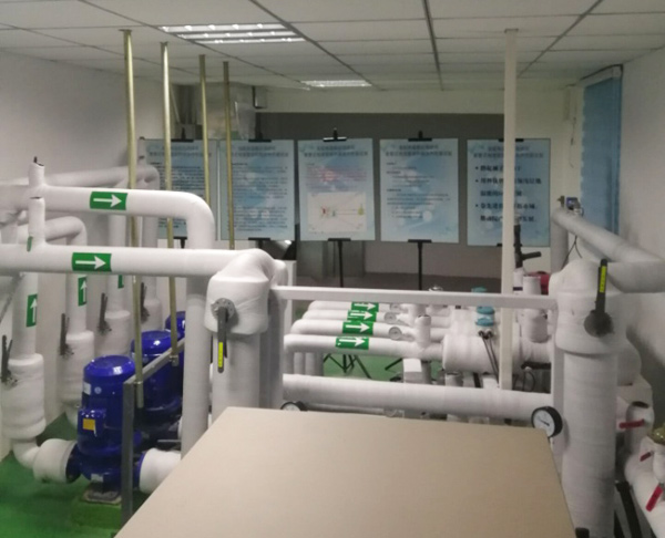 地源空气源热泵机房管道 地源空气源热泵机房管道