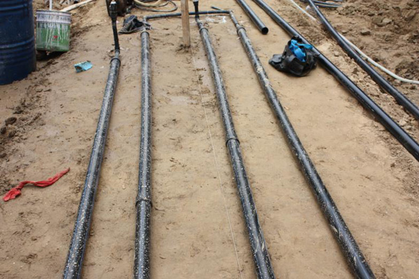 地源热泵安装流程-水平连接